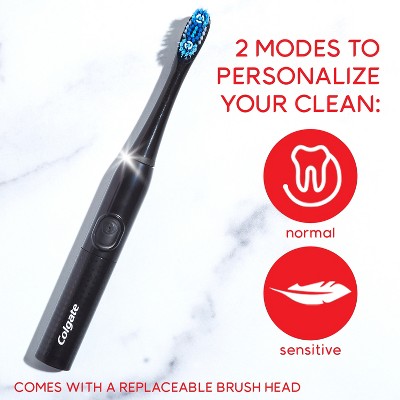 Colgate Optic White Pro Series Sonic Battery Powered Toothbrush Black