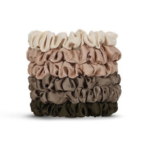 Kitsch Skinny Satin Scrunchies 6-Pack