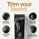 MANSCAPED The Beard Hedger SkinSafe Cordless Beard Trimmer - New
