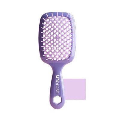UNbrush Detangler Hair Brush Lavender Dark Purple