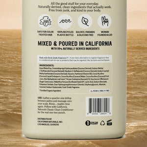 California Naturals Classic Coconut Shampoo 16.5 fl oz