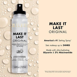 Milani Make It Last Original Natural Finish Setting Spray 6 fl oz - Imperfect Container