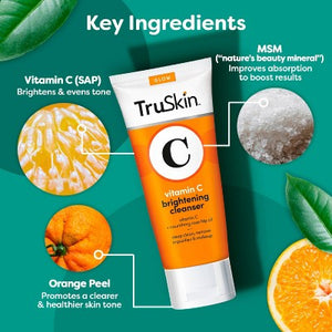 TruSkin Vitamin C Brightening Cleanser for Face 5 fl oz