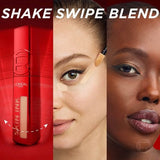 L'Oreal Paris Infallible Skin Ink Matte 2-in-1 Foundation and Concealer 180 Medium Cool 0.5 fl oz - New