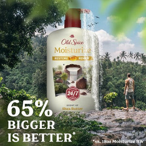Old Spice Men's Body Wash Moisturize with Shea Butter 30 fl oz