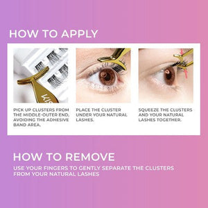 KISS Products imPRESS Press-On Self Adhesive Eyelashes Spiky 20 - New
