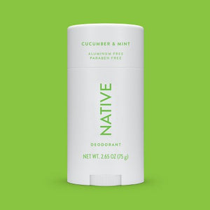 Native Solid Deodorant for Women & Men Cucumber & Mint 2.65oz - Imperfect Container