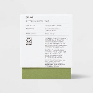 No. 9 Grapefruit; Cypress Men's Cologne 3.4 fl oz Trial Size