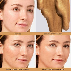 Milani Conceal + Perfect Sun Kiss Bronzing Drops Light 1 fl oz - New