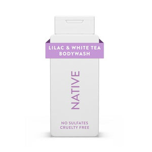 Native Body Wash for Women & Men Lilac & White Tea Sulfate Free 18 fl oz - New