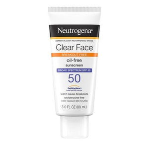 Neutrogena Clear Face Lotion SPF 50 3 fl oz - Imperfect Container