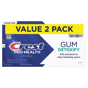 Crest Pro-Health Gum Detoxify Deep Clean Toothpaste 4.8oz 2-Pack Missing Box