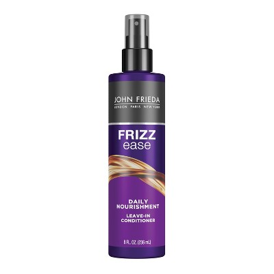 John Frieda Frizz Ease Daily Nourishment Leave-In Conditioner Spray 8 fl oz - Imperfect Container