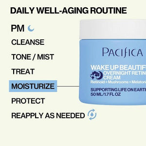 Pacifica Wake Up Beautiful Overnight Retinol Cream 1.7 fl oz - Missing Box