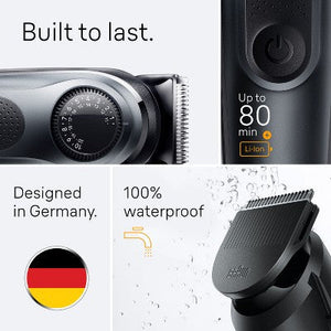 Braun All-In-One Style Kit Series-5 AiO5470 Rechargeable 9-in-1 Body Beard & Hair Trimmer - New
