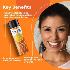 TruSkin Liquid Exfoliant with Vitamin C 4.2 fl oz - New