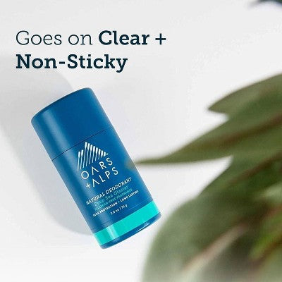 OARS + ALPS Men's Sensitive Roll-On Natural Deodorant Deep Sea Glacier 2.6oz