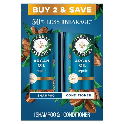 Herbal Essences Pure Plants Argan Oil Shampoo & Conditioner Dual Pack