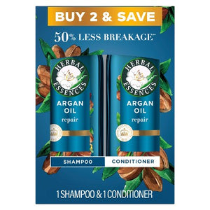 Herbal Essences Pure Plants Argan Oil Shampoo & Conditioner Dual Pack