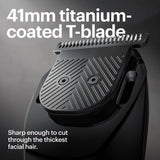 MANSCAPED The Beard Hedger SkinSafe Cordless Beard Trimmer - New