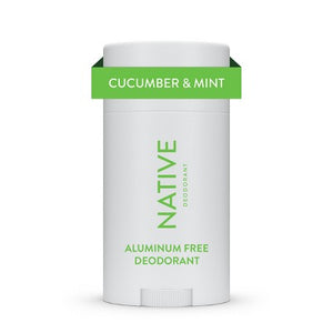 Native Solid Deodorant for Women & Men Cucumber & Mint 2.65oz - Imperfect Container