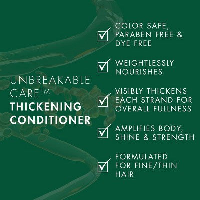 Nexxus Unbreakable Care Biotin Conditioner for Fine & Thin Hair