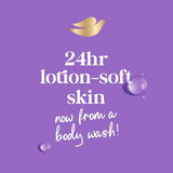 Dove Relax Body Wash Pump Lavender & Chamomile 24hr Lotion-Soft Skin 30.6 fl oz - Imperfect Container