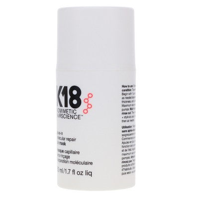 K18 Leave-In Molecular Repair Hair Mask 1.7 oz Missing Box