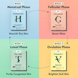 Rael Beauty Collagen Facial Sheet Masks 5ct/4.2oz - New