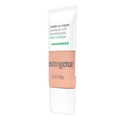 Neutrogena Clear Coverage Flawless Matte Color Correcting Cream 3.0 Vanilla