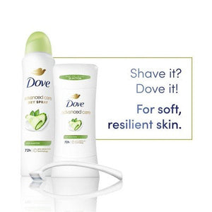 Dove Beauty Advanced Care Cool Essentials 72-Hour Women Antiperspirant & Deodorant 2.6oz 2-Pack