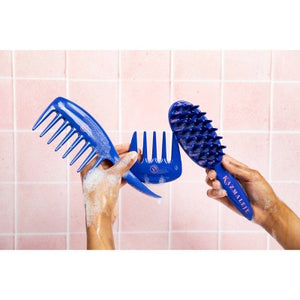 KurlsPlus Hair Comb Blue