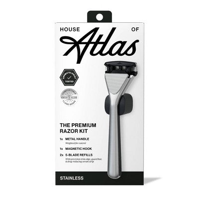 House of Atlas Premium Razor Kit 2ct - New