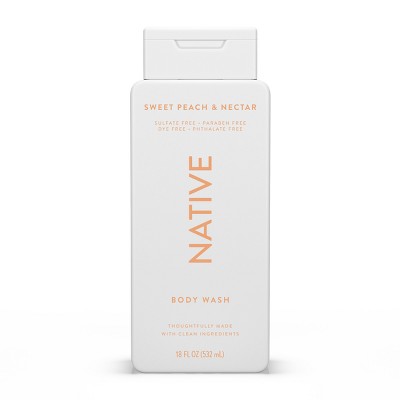 Native-Body-Wash-Sweet-Peach-&-Nectar-Sulfate-Free-18-fl-oz-Body-Wash