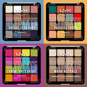 NYX Professional Makeup Ultimate Eyeshadow Palette Vintage Jean Baby