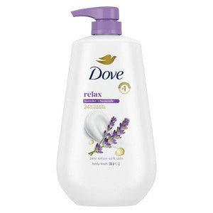Dove Relax Body Wash Pump Lavender & Chamomile 30.6 fl oz