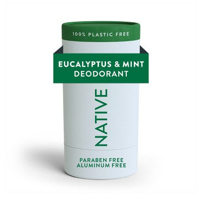 Native Solid Deodorant for Men and Women in Plastic-Free Packaging