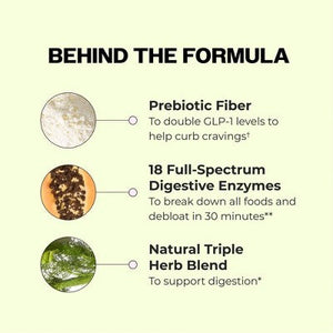 HUM Nutrition Flatter Me Fiber GLP-1 Booster Dietary Supplements 4oz - Imperfect Container