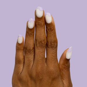 Olive & June Press-On Nails Floral Pack Floral Tip/Floral Doodle 64ct 2pk