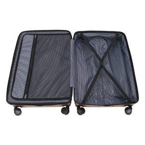 Skyline Hardside Large Checked Spinner Suitcase