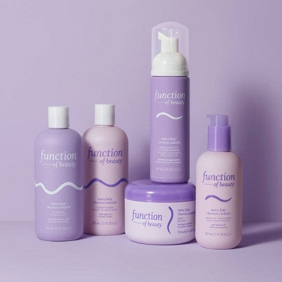 Function of Beauty Zero Gravity Styling Mousse for Wavy Hair 7 fl oz - Imperfect Container