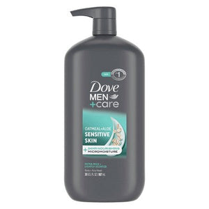 Dove Men Care Sensitive Skin Body & Face Wash Oatmeal & Aloe 30 fl oz