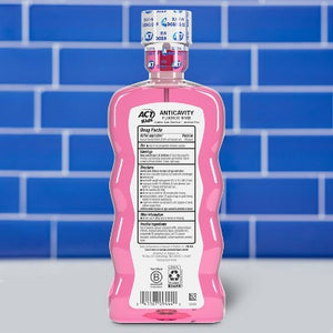 ACT Kids Bubblegum Anticavity Fluoride Mouthwash 16.9 fl oz
