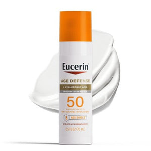 Eucerin Age Defense Face Sunscreen Lotion SPF 50 2.5 fl oz - Missing Box