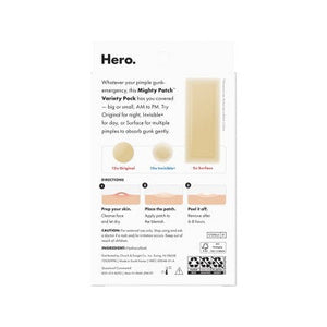 Hero Cosmetics Mighty Patch Variety Acne Pimple Patches 26ct