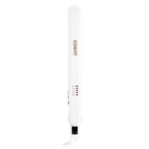 Conair Double Ceramic 1" Flat Iron Hair Straightener White