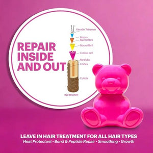 BRITE Bear Leave-In Hair Mask Cream 3.38 fl oz
