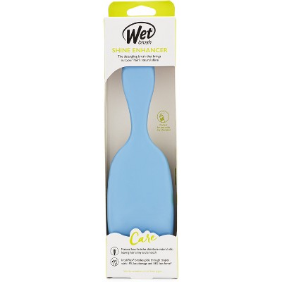 Wet Brush Shine Enhancer Hair Brush Solid Sky Blue