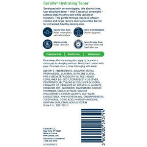 CeraVe Hydrating Toner Facial Toner for Normal to Dry Skin 6.8 fl oz - New