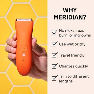 Meridian Trimmer Premium Pubic & Body Hair Trimmer